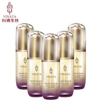 【臺酒生技】AOC紅酒多酚濃粹修護精華屯貨30ml 5入組