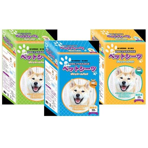 狗樂園《寵物尿布S100入/M50入/L25入》 吸水功能加倍提升(4包組) 