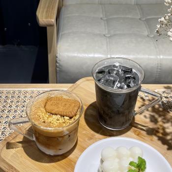 俐落簡約冰美式咖啡玻璃杯350ml(高款)