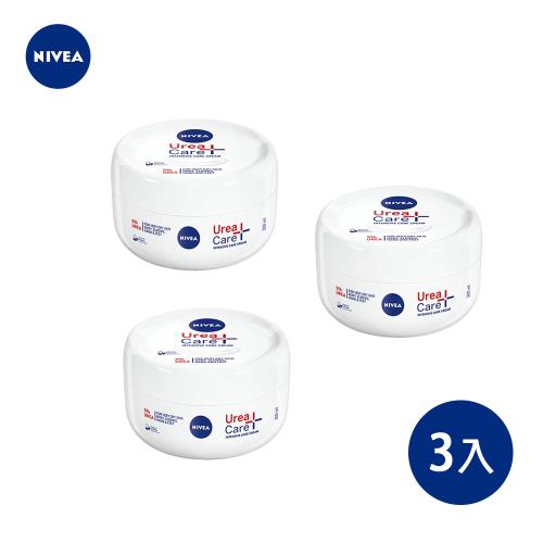 【NIVEA 妮維雅】安心舒緩水潤霜 300ml x 3入