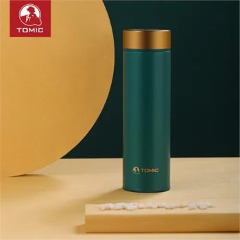 【TOMIC特美刻】雙層不銹鋼保溫杯(陶瓷內膽)-墨綠色360ML/TW6006802