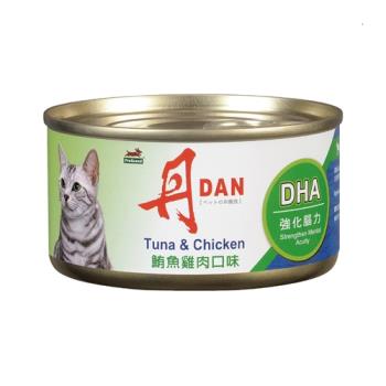 丹DAN 鮪魚雞肉貓罐185G【愛買】