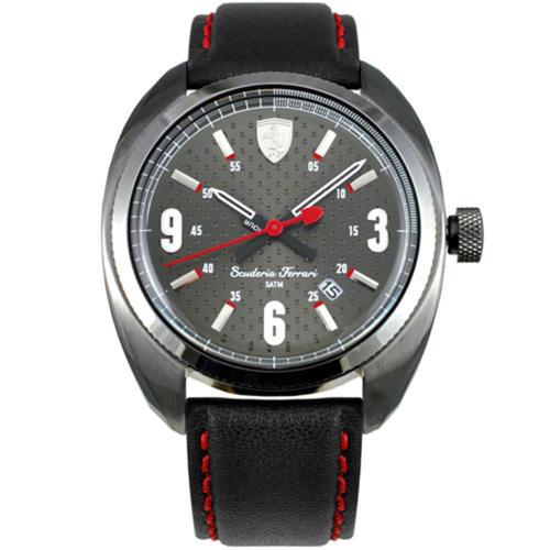 Scuderia Ferrari 法拉利 賽車競速時尚腕錶-43mm/FA0830207