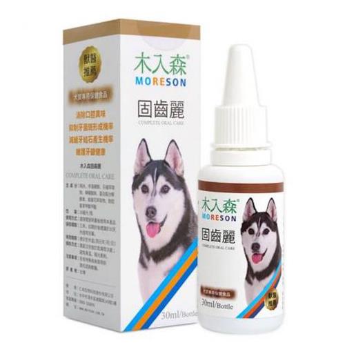 木入森 犬寶固齒麗口滴劑 30ml (犬寶專用保健食品) x3盒組