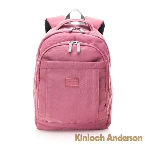 【金安德森】輕甜旅程  中性簡約後背包-桃紅色