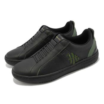Royal elastics 休閒鞋 Icon 2.0 X 黑 抹茶綠 男鞋 真皮 回彈 無鞋帶 06323994