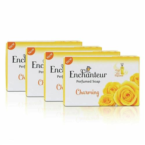 Enchanteur 香氛香皂--2款選擇(90g*4/組)*12
