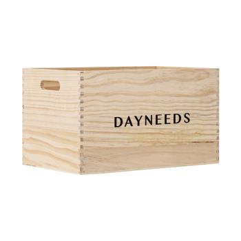 dayneeds dayneeds專屬木製收納箱[大款] 兩色可選