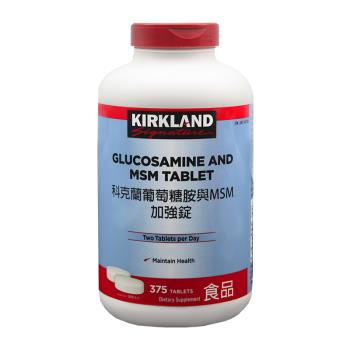 Kirkland Signature 科克蘭 葡萄糖胺與MSM加強錠