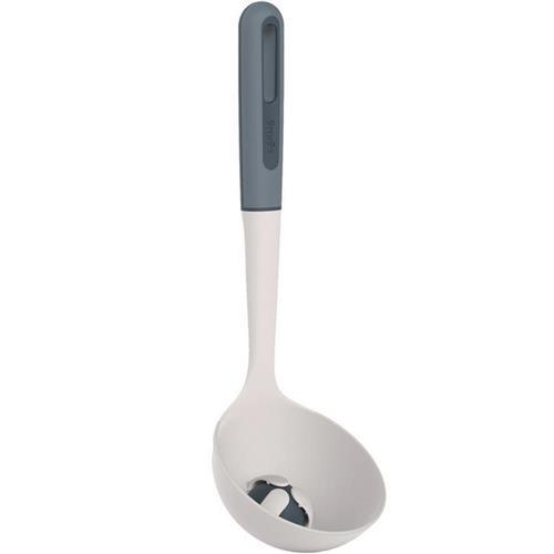 《LEKUE》滾珠醬料漏杓(灰)