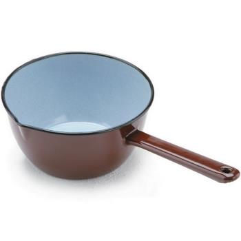 《IBILI》琺瑯牛奶鍋(棕14cm)