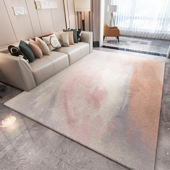 現代輕奢地毯客廳茶幾毯ins加厚北歐簡約家用臥室床邊毯網紅地墊