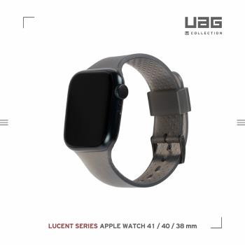 U] Apple Watch 42/44/45/49mm 舒適矽膠錶帶V2-黑|Apple Watch錶帶