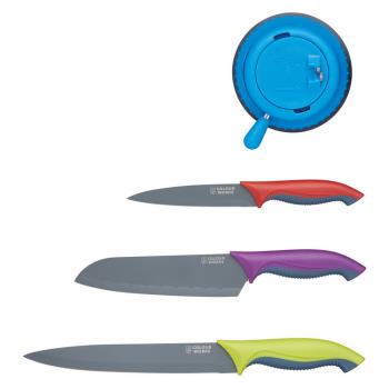 《Colourworks》磨刀器+刀具3件