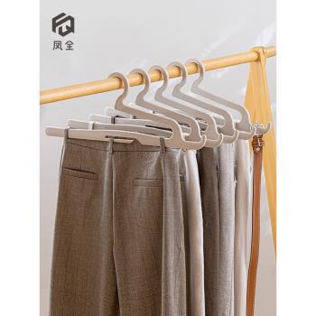 鵝型褲架家用無痕防滑褲夾子衣架衣櫃多功能褲子收納神器褲衣掛架