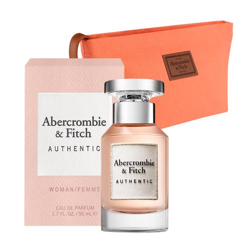 ABERCROMBIE FITCH 真我女性淡香精50ml(贈A&F旅用隨身包)