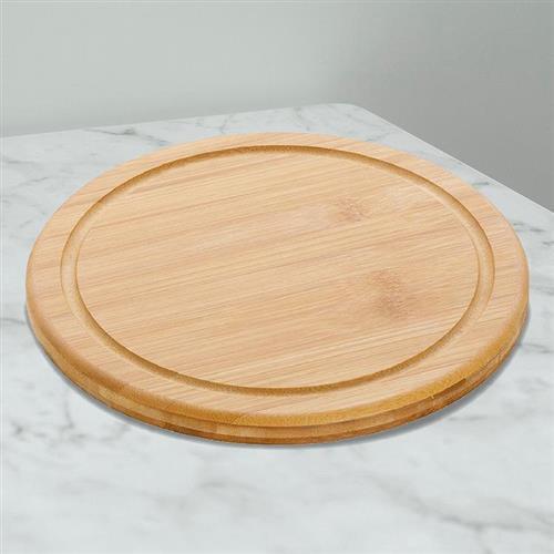 《KELA》圓形竹製砧板(25cm)