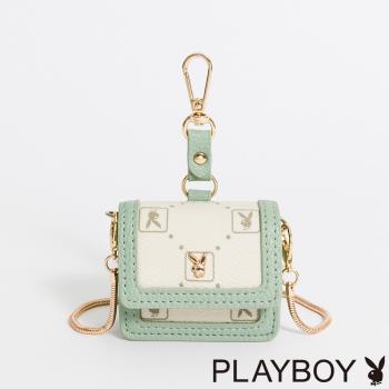 PLAYBOY - AirPods印花包 Mini II系列 - 綠色