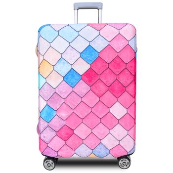 新款拉鍊式行李箱防塵保護套 行李箱套(美人魚29-32吋)