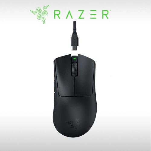 RAZER DEATHADDER V3 PRO 雷蛇煉獄蝰蛇V3 PRO 無線電競滑鼠-黑|RAZER