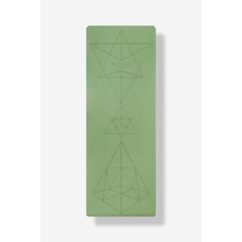 [Clesign] 精裝版 COCO Pro Yoga Mat 瑜珈墊 4.5mm - Algol Olive (添加椰子殼纖維)