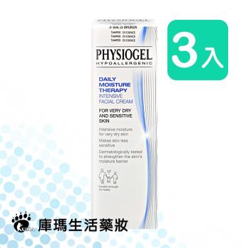 Physiogel潔美淨 層脂質保濕滋潤乳霜 100ml (3入)