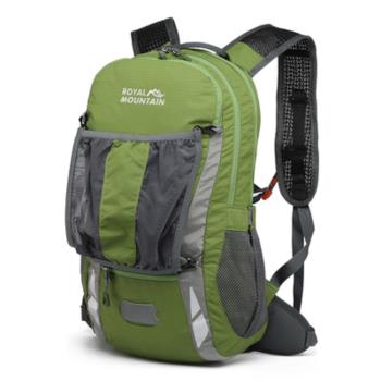 極輕網架透氣/登山揹包綠色20L