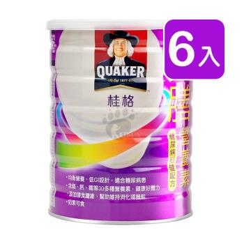 桂格完膳營養素 糖尿病穩健配方 900g (6入)