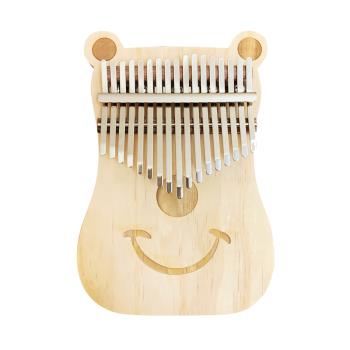 【音樂城市】熊輕鬆板式卡林巴琴/拇指琴 Kalimba