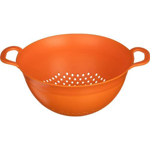 《Premier》雙柄瀝水籃(橘23.5cm)