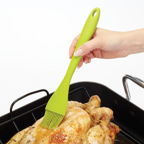 《Colourworks》矽膠醬料刷(綠26cm)