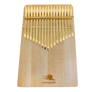 【音樂城市】Pangolin 白樺木 板式卡林巴琴/金色鋼片/拇指琴/Kalimba 入門推薦