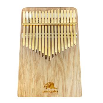 【音樂城市】Pangolin 白橡木 板式卡林巴琴/金色鋼片/拇指琴/Kalimba 入門推薦