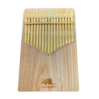 【音樂城市】Pangolin 楓木 板式卡林巴琴/金色鋼片/拇指琴/Kalimba 入門推薦