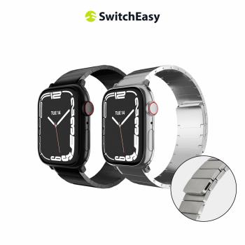 MAGEASY Apple Watch Ultra2/Ultra/9/8/7 Maestro M 不鏽鋼磁扣鏈錶環
