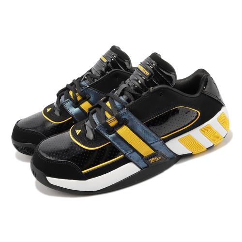 adidas 籃球鞋 Agent Gil Restomod 男鞋 黑 黃 漆皮  Black Bold Gold GY6479