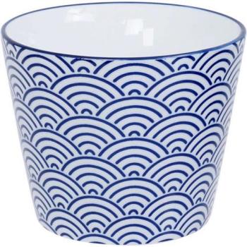 【Tokyo Design】瓷製茶杯(浪紋藍170ml)