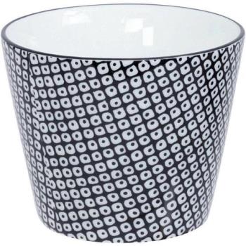 【Tokyo Design】瓷製茶杯(網紋黑170ml)