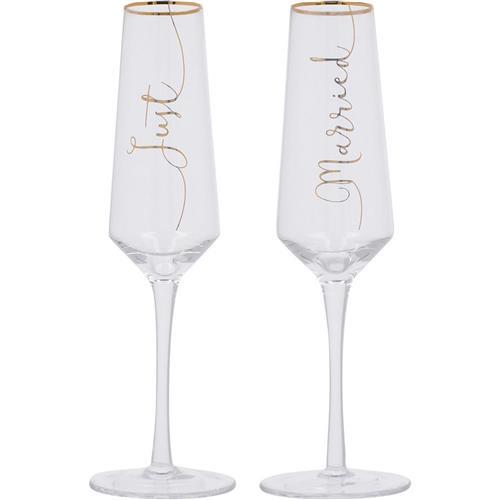 【CreativeTops】Ava香檳杯2件(結婚吧250ml)