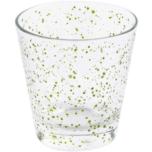【EXCELSA】廣口玻璃杯(綠點250ml)
