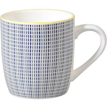 【Rex LONDON】瓷製馬克杯(虛線藍250ml)
