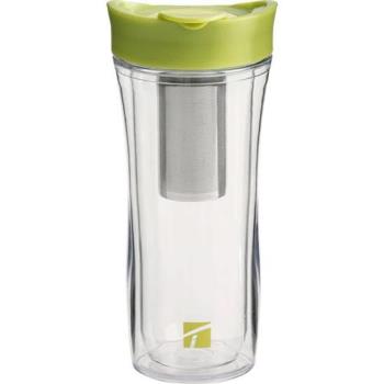 【TRUDEAU】附濾茶器雙層隔熱水瓶(415ml)