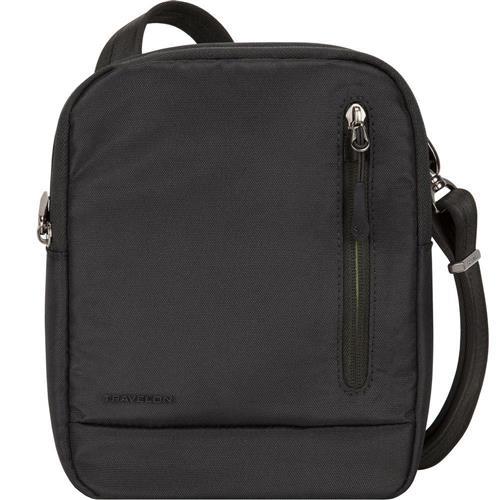 《TRAVELON》防盜斜背小包(黑)