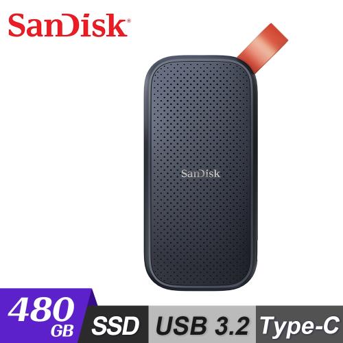 【SanDisk】E30 480GB 2.5吋行動固態硬碟