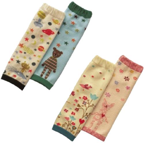 Colorland-3入組-保暖動物造型護膝襪套