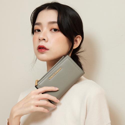 【Kinloch Anderson】Carol 經典壓釦式中夾-鐵灰