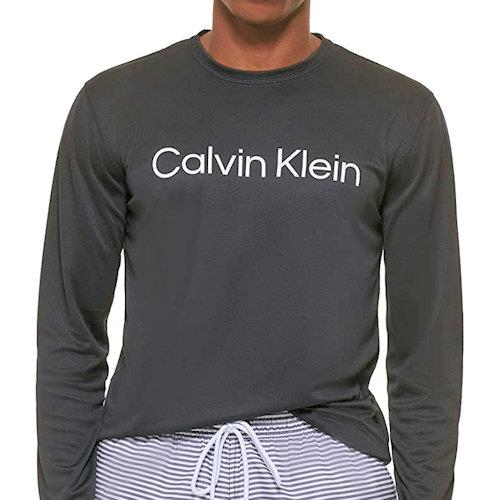 【新品未使用】Calvin Klein　長袖 經典標誌長袖T 恤| black | Calvin Klein 台灣