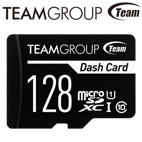 Team 十銓 128GB Dash microSDXC U1 C10 行車記錄器專用 記憶卡