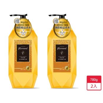 Farcent香水胺基酸沐浴露同名花語780mlx2入【愛買】