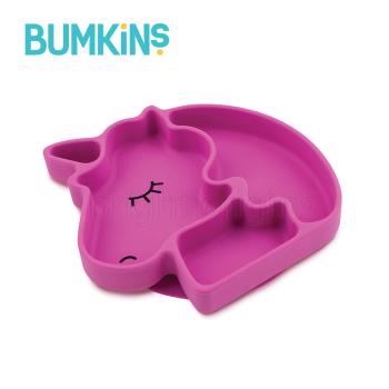 Bumkins 矽膠餐盤-獨角獸
